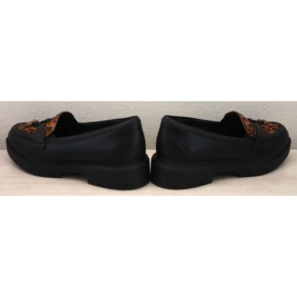 Clarks 26184751 Women's Sz 5M Leopard Print Leather Westlynn Bella Loafers - Picture 9 of 11